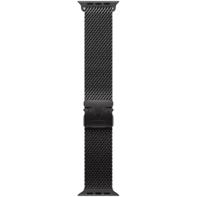 Apple 49mm Milanese Loop Ζώνη Milanese Loop Μαύρος Για Apple Watch 44/45/46/49 mm — Εικών №1