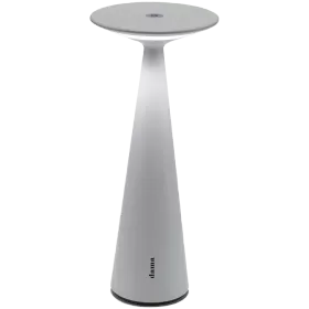 ZAFFERANO DAMA PRO TABLE LAMP 125x291mm. DIM MATT WHITE 2.2W LED 146-186lm. — Изображение №1