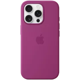 APPLE Θήκη Silicone Case with MagSafe με MagSafe, Fuchsia for iPhone 16 Pro — Εικών №1
