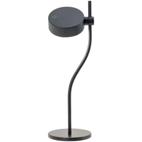 ZAFFERANO SUPER O TABLE LAMP 166x461x150mm. MATT BLACK 3.5W 27/31/40K-5Vdc — Image №1