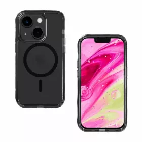 Чохол LAUT CRYSTAL MATTER X with MagSafe Чорний/прозорий для iPhone 14 Plus — Зображення №1