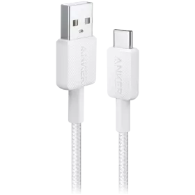 ANKER USB-A to USB-C Cable, 0.9 m, White — Image №1