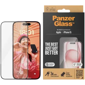 Защитное стекло PANZERGLASS  для iPhone 15 — Изображение №1