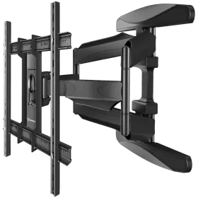 ONKRON Full Motion TV Wall Mount for 40" to 75" Screens up to 45,5 kg, Black — Image №1
