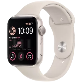 Apple Watch SE GPS Gen.2, 44մմ, Starlight — image №1