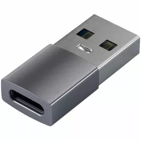 SATECHI USB-C to USB Adapter Type-A to Type-C Adapter, Space Gray — Image №1