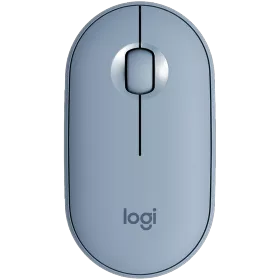 LOGITECH M350 Ποντίκι, Ασύρματο, Μπλε Γκρι — Εικών №1