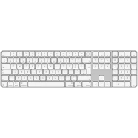 Клавиатура Apple Magic Keyboard with Touch ID UA Bluetooth/USB White — Изображение №1