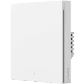 Smart Remote Control AQARA WS-EUK03 Smart Wall Switch H1 (Smart wall switch H1 (with neutral, single rocker)) for Sockets — image №1