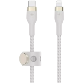 BELKIN USB-C to Lightning Cable, 3 m, White — Image №1