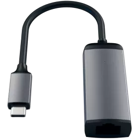 SATECHI USB-C to Gigabit Ethernet Adapter, Space Gray — Image №1