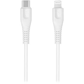 Кабель CANYON USB Type C - Lightning MFI 1.2м White — Изображение №1