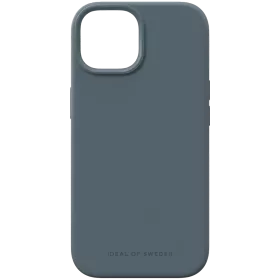 Чехол IDEAL OF SWEDEN Силиконовый  Темно-синий для iPhone 15 Plus — Изображение №1