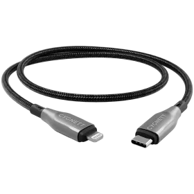 CYGNETT USB-C to Lightning Cable, 1 m, Black — Image №1