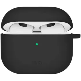 ELAGO Чехол NEXO  Чёрный для AirPods (Gen4) — Изображение №1