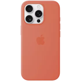 APPLE Чохол силіконовий з MagSafe Tangerine для iPhone 16 Pro — Зображення №1