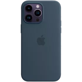 APPLE Silicone Case with MagSafe Storm Blue for iPhone 14 Pro Max — Image №1