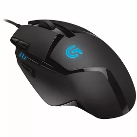 LOGITECH G402 Hyperion Fury FPS Gaming Mouse, Cable, Black — Image №1