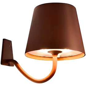 ZAFFERANO POLDINA WALL LAMP 110x140x157mm. MATT RUST 2.2W LED 185/203 lm. — Image №1