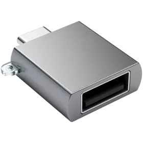 Адаптер SATECHI USB-C to USB-A 3.0, Серый космос (ST-TCUAM) — Изображение №1