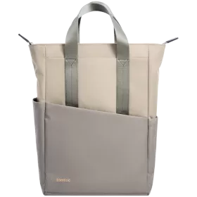 Backpack TOMTOC Slash-T63 Laptop Backpack 13.5"  Moon Grey for Notebook up to 13"/MacBook Pro 14/MacBook Air 13/MacBook Pro 13 — Image №1