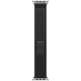 Ремешок APPLE 49мм Trail Loop - Natural Titanium Finish Trail Loop - Natural Titanium Finish Чёрный для Apple Watch 44/45/46/49 mm — Изображение №1