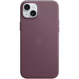 APPLE Чехол FineWoven Case с MagSafe Mulberry для iPhone 15 Plus — Изображение №1