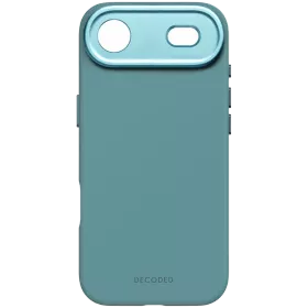 DECODED Case Antimicrobial Silicone with MagSafe, Retro Blue for iPhone Air — Image №1