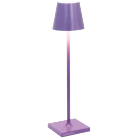 ZAFFERANO POLDINA PRO MICRO TABLE LAMP 70x275mm. MATT LILAC - 1.8W - DYNAMIC WHITE- — Image №1