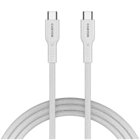 CANYON USB-C Cable, 1 m, White — Image №1