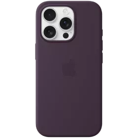APPLE Silicone Case with MagSafe, Plum for iPhone 16 Pro — Image №1