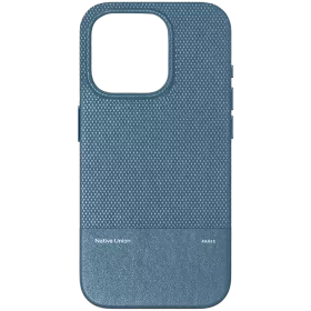 Чехол NATIVE UNION (RE)CLASSIC CASE с MagSafe Тёмно-синий для iPhone 16 Pro — Изображение №1