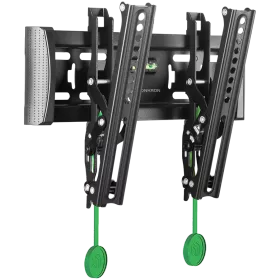 ONKRON Tilting TV Wall Mount for 17 to 43-inch Flat Panel TVs Digital Panels 36,4 kg, Black — Image №1