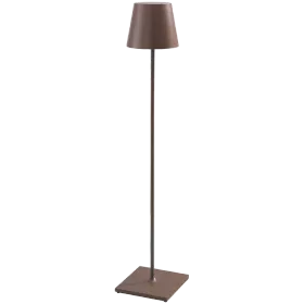 ZAFFERANO POLDINA PRO XXL FLOOR LAMP 280x1500mm. PAINTED MATT CORTEN6.5W LED 510lm. — Image №1