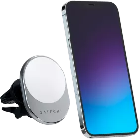 Автомобильный держатель с беспроводной зарядкой Satechi Magnetic Wireless Car Charger — Изображение №1