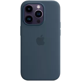 APPLE Silicone Case with MagSafe Storm Blue for iPhone 14 Pro — Image №1