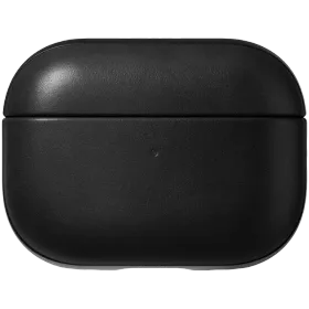NOMAD Case Modern Leather Case , Black for AirPods Pro (Gen2) — Image №1