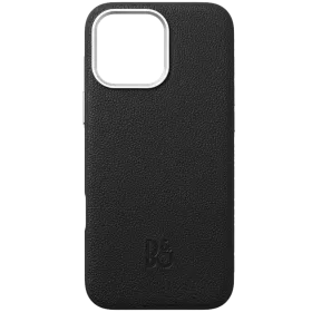 BANG & OLUFSEN Case Leather Case with MagSafe, Infinite Black for iPhone 16 Pro Max — Image №1