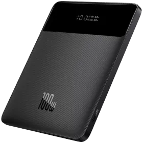 BASEUS Power Bank με οθόνη LED, 20000 mAh, Μαύρος — Εικών №1