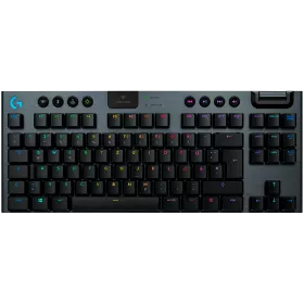 Keyboard LOGITECH G915, Wireless, Carbon, International EN (Linear Switch) — Изображение №1