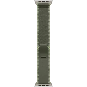 Apple 49mm Trail Loop - S/M Band Trail Loop - Natural Titanium Finish Green/Neon for Apple Watch 44/45/46/49 mm — Image №1