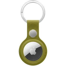 APPLE FineWoven Key Ring  for AirTag, Chartreuse — Image №1