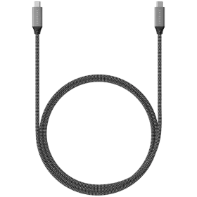 SATECHI USB-C Cable, 0.25 m, Space Gray — Image №1