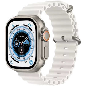 Apple Watch Ultra GPS + Cellular, 49millimetr, Natural, White Ocean Band — Изображение №1