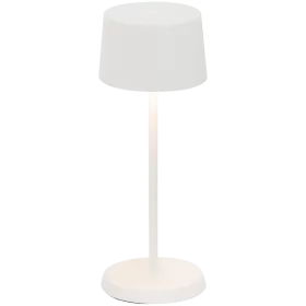 ZAFFERANO OLIVIA MICRO TABLE LAMP 75x200mm. PAINTED MATT WHITE 2.2W LED 65-72lm. — Image №1