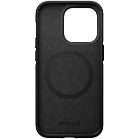 NOMAD Case Modern Horween with MagSafe, Black for iPhone 14 Pro — Image №1