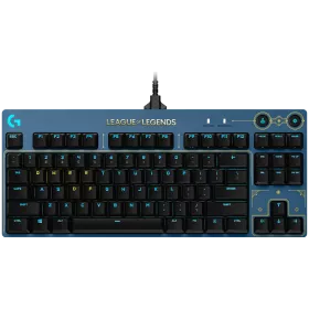 Клавиатура LOGITECH G Pro, Проводное, Чёрный, США — Изображение №1