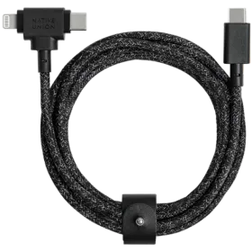 NATIVE UNION Кабель-переходник с USB-C на Lightning, Космос, 1.5м — image №1