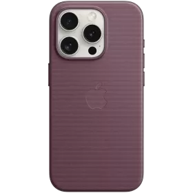 APPLE Чехол FineWoven Case с MagSafe Mulberry для iPhone 15 Pro — Изображение №1