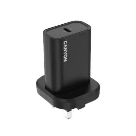 CANYON OnCharge 30CL UK Power Adapter USB-C, 30 W, Black — Image №1